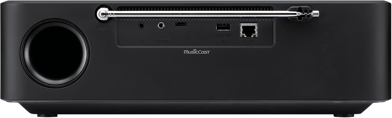 YAMAHA TSX-N237D SISTEMA ALL-IN-ONE CON MUSICCAST, RICARICA WIRELESS SMARTPHONE, WIFI, BLUETOOTH, AIRPLAY2, CD, USB BLACK