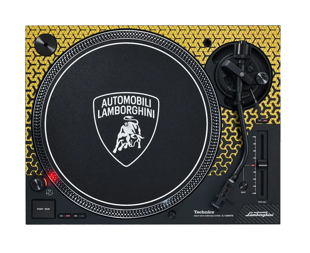TECHNICS SL-1200M7B GIRADISCHI EDIZIONE SPECIALE LAMBORGHINI LIMITED EDITION