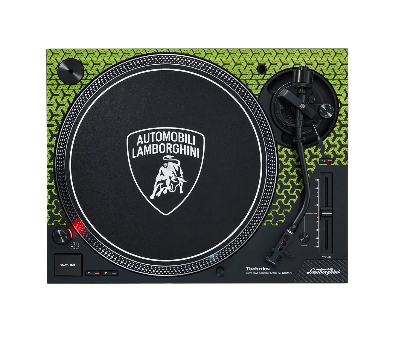 TECHNICS SL-1200M7B GIRADISCHI EDIZIONE SPECIALE LAMBORGHINI LIMITED EDITION